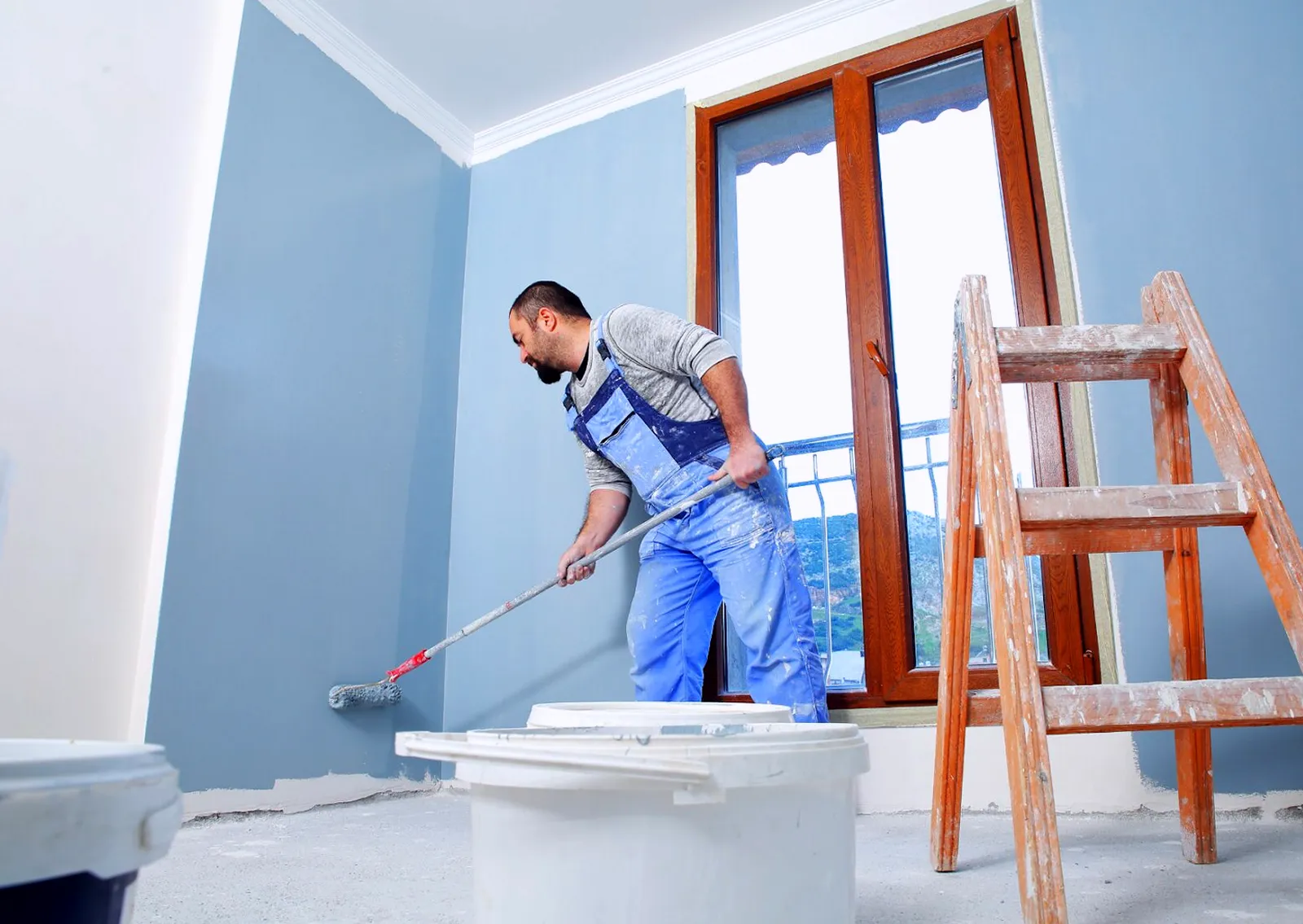 Proyecto de pintor finalizado en Castellar de Santiago
