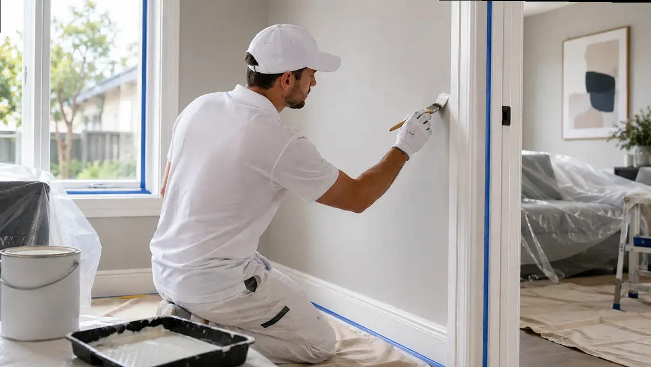 Proyecto de pintor finalizado en Dos Hermanas