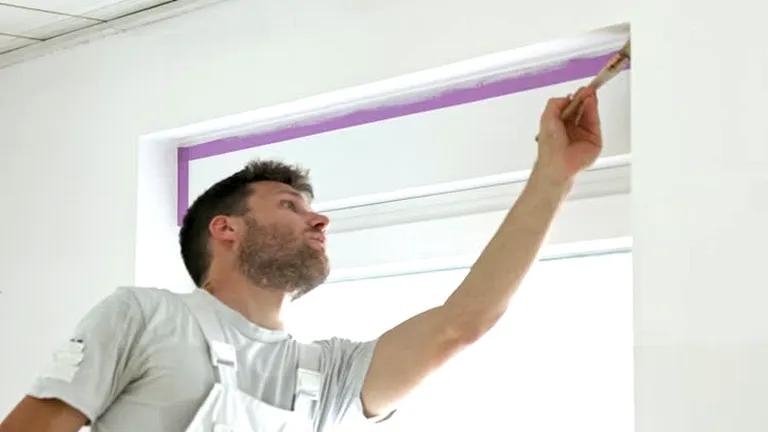 Preparación de materiales de pintor en Galinduste